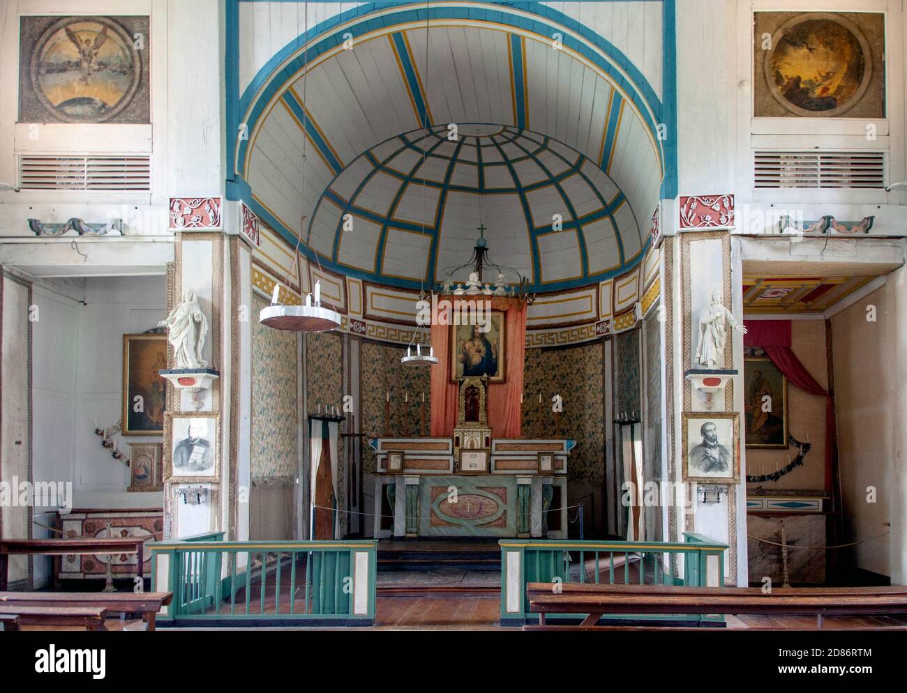 Mission du Sacré-cœur, mission espagnole dans le nord de l'Idaho, États-Unis, 2017 Banque D'Images