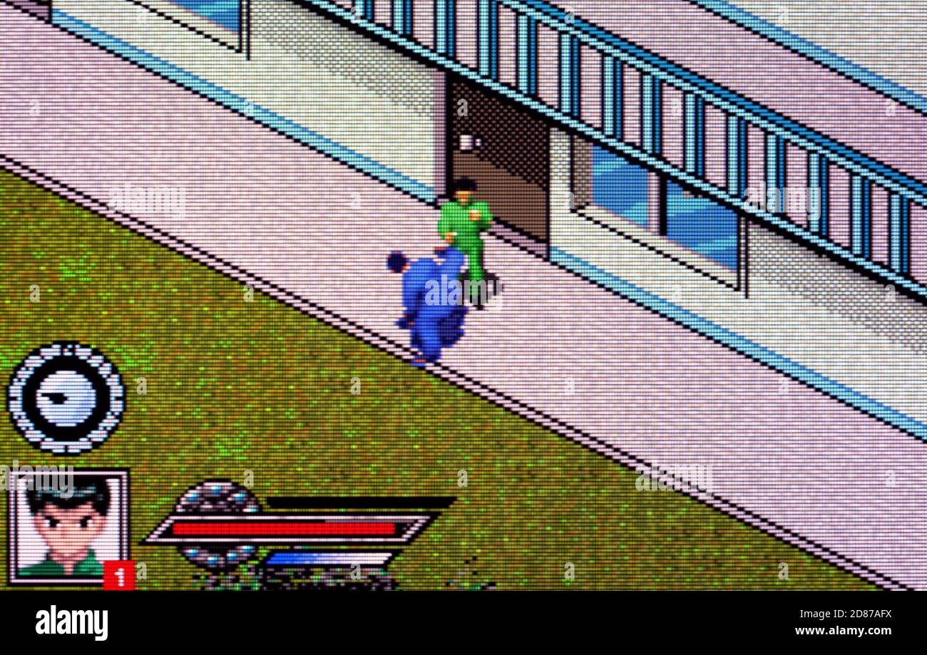 Yu Yu Hakusho Spirit Detective - Nintendo Game Boy Advance Jeu vidéo - usage éditorial uniquement Banque D'Images