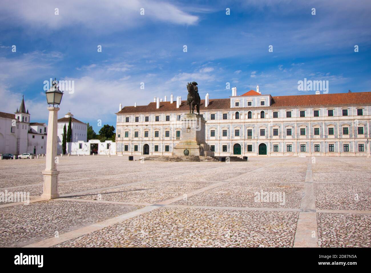 Vila Vicosa Ducal Palace à Alentejo, Portugal Banque D'Images