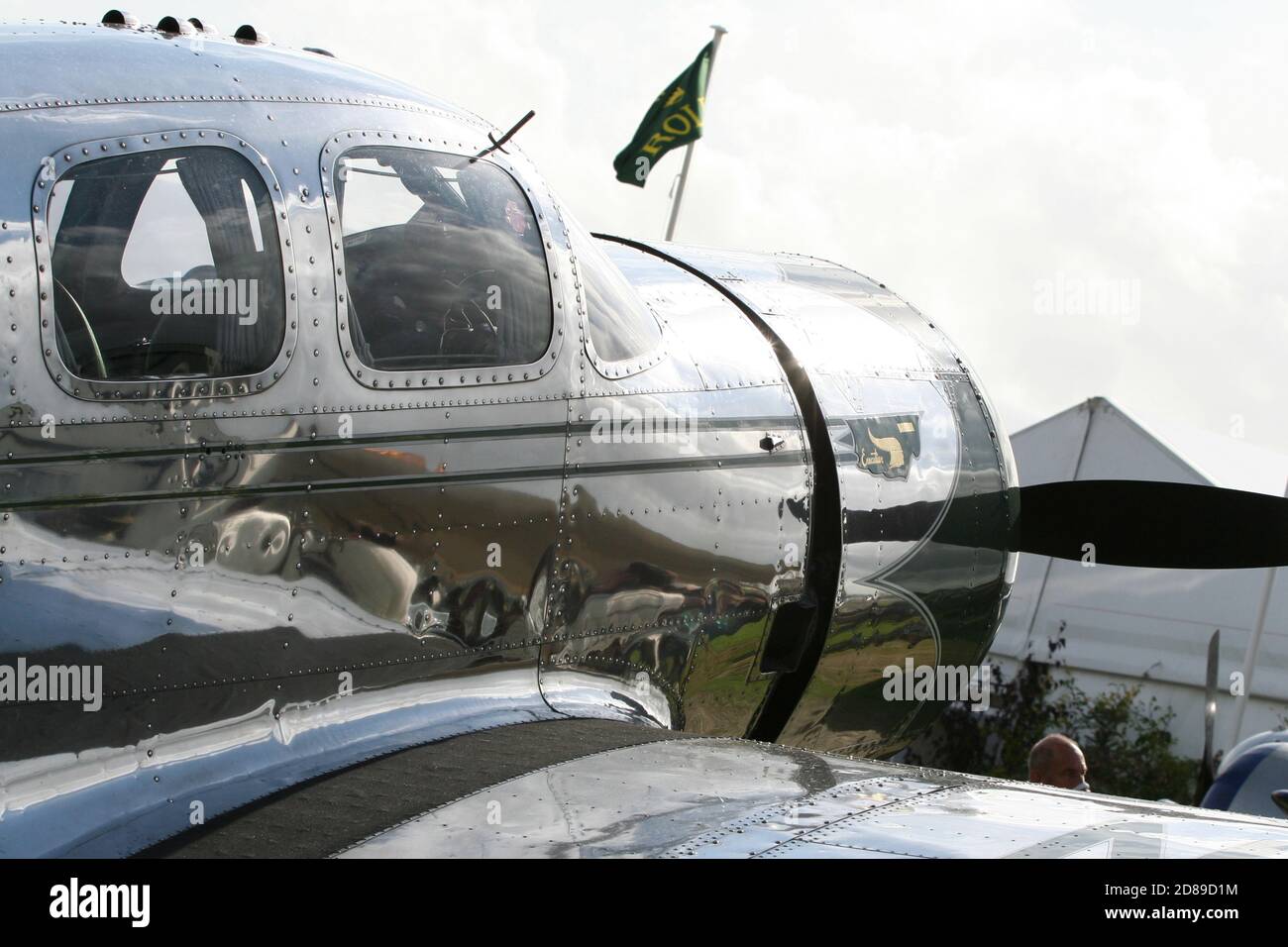 Avions classiques au Goodwood Revival 2011 Banque D'Images