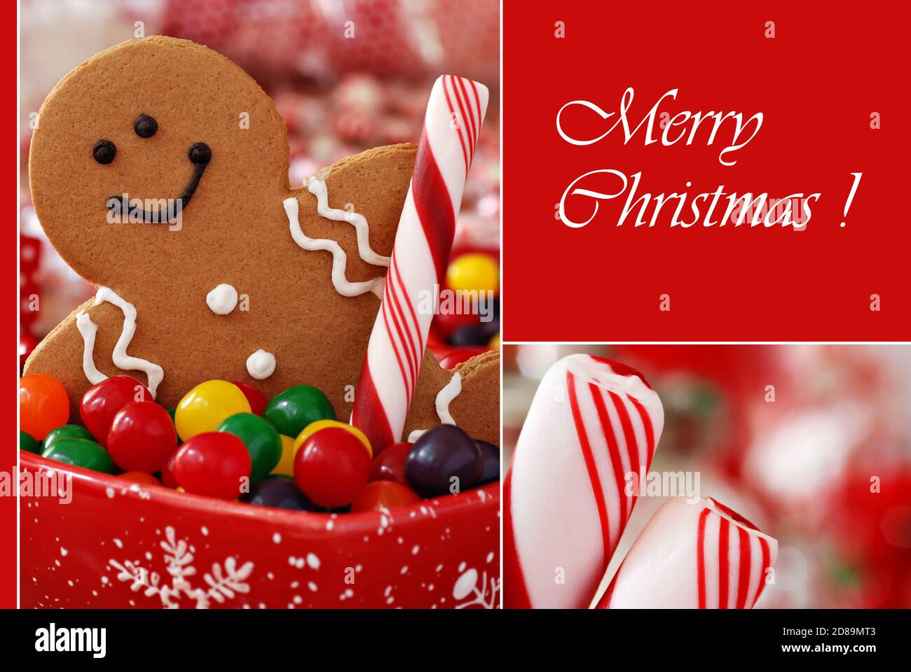 Biscuits de Noël Banque D'Images