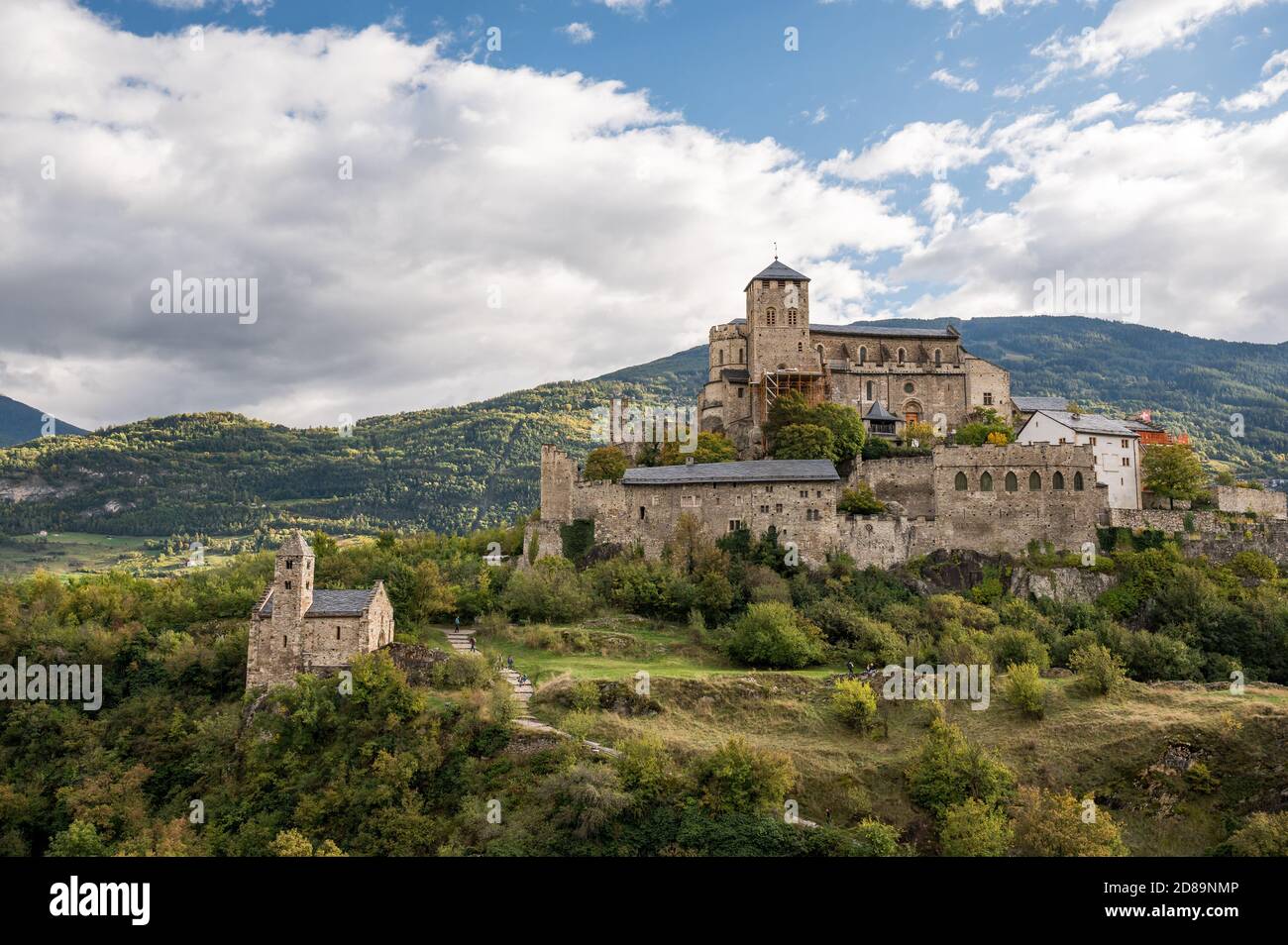Château de Valère Banque D'Images