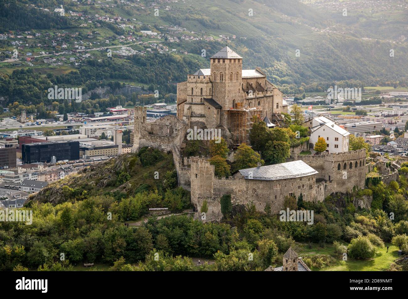 Château de Valère Banque D'Images