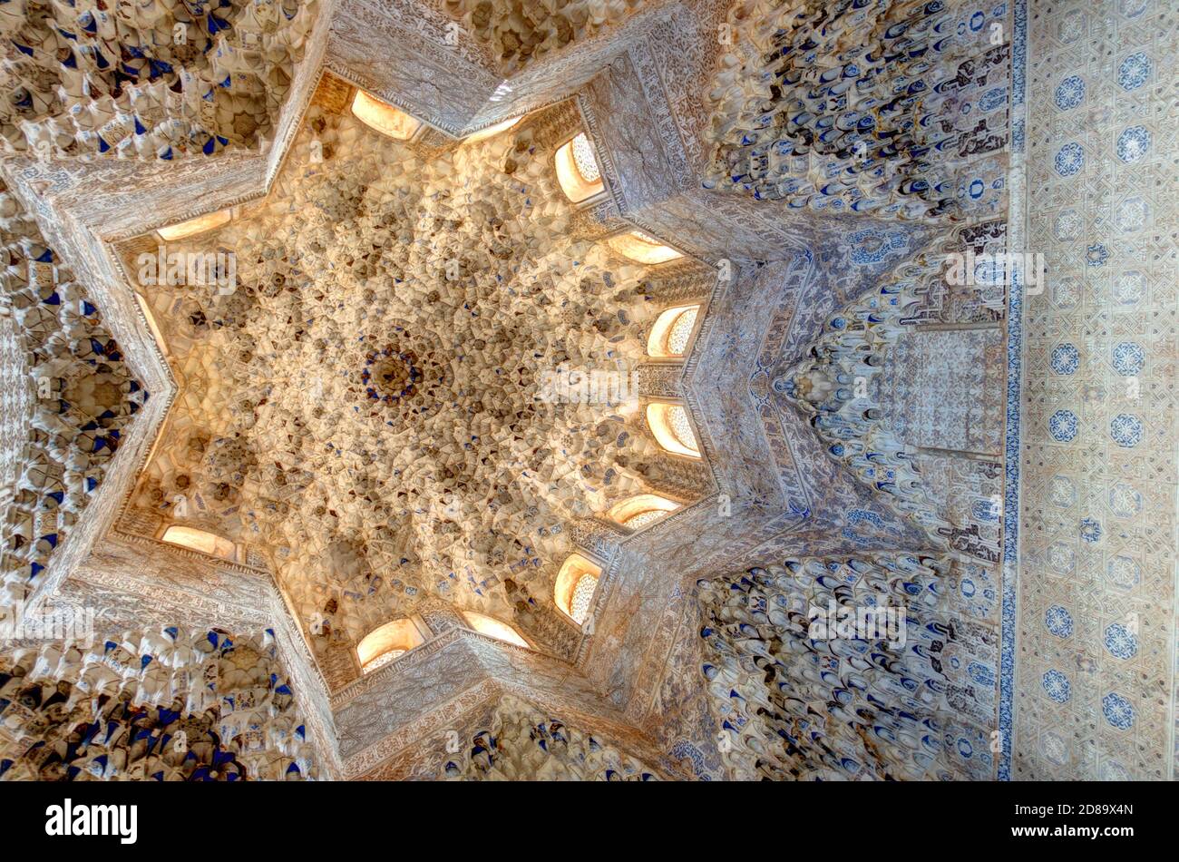 Détails Alhambra, Grenade, image HDR Photo Stock - Alamy