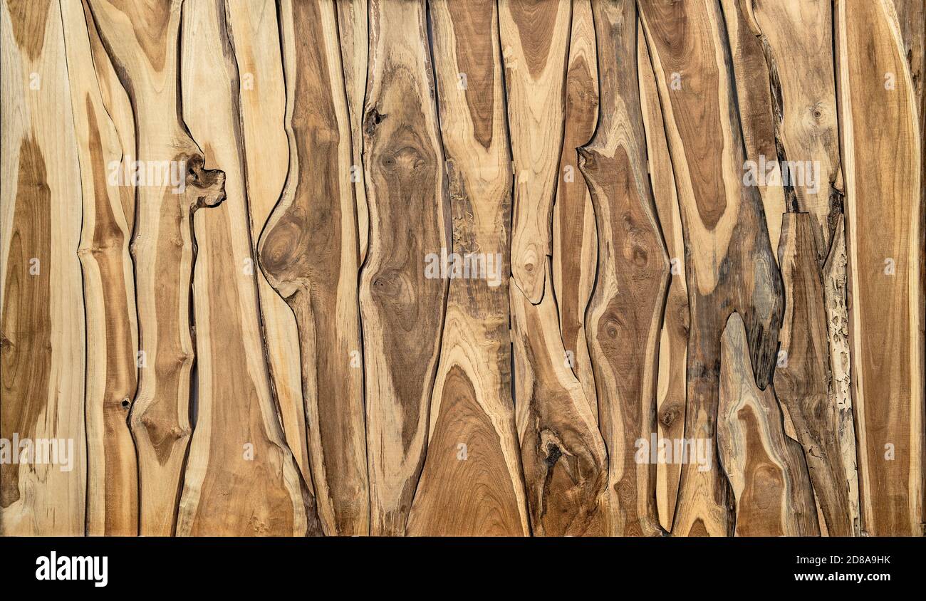 Arrière-plan en bois. Texture du bois. Mur à fixation naturelle rustique Banque D'Images