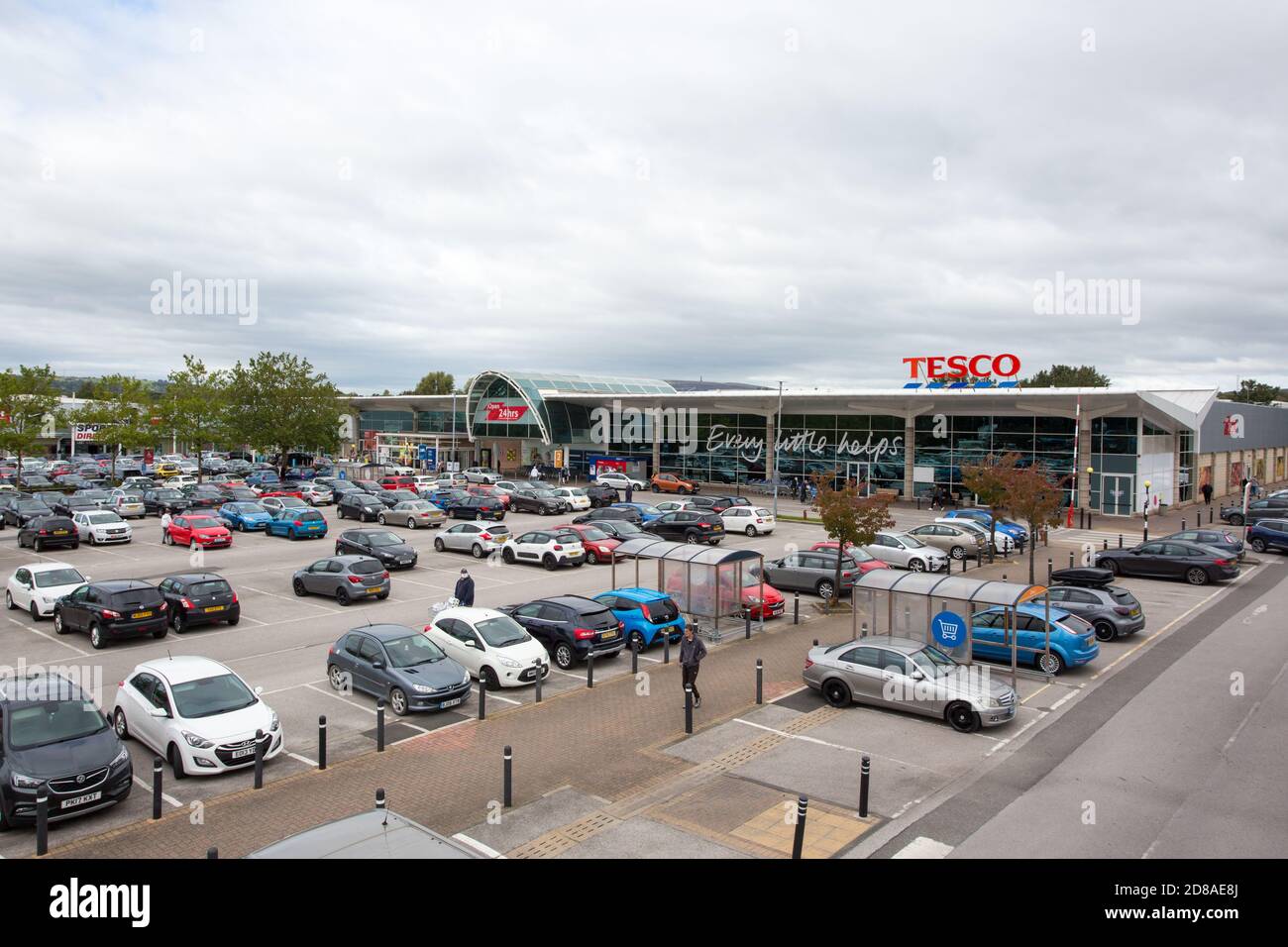 Woodfields Retail Park, Bury. Banque D'Images