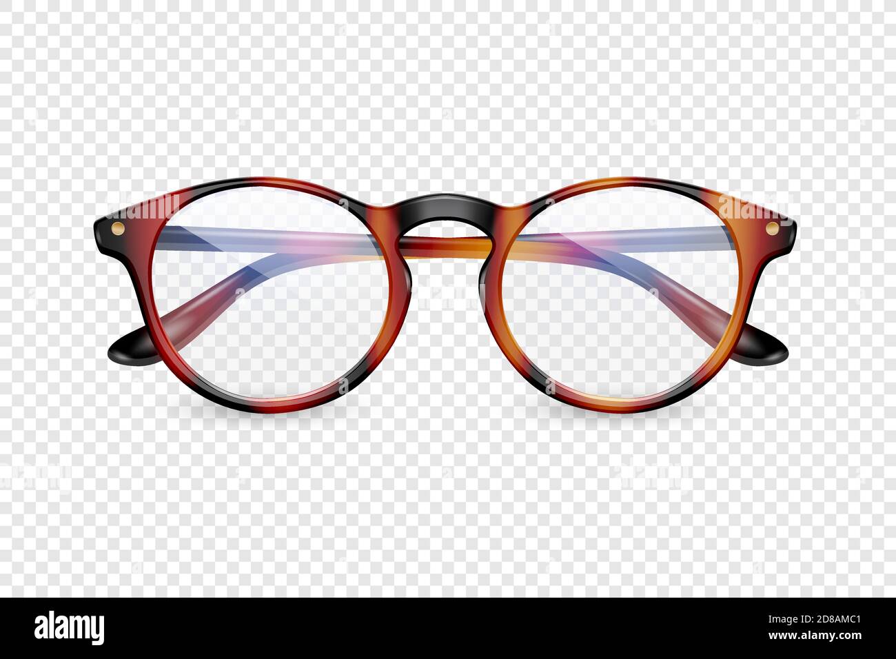 Montures de lunettes pour hommes Banque d'images vectorielles - Alamy