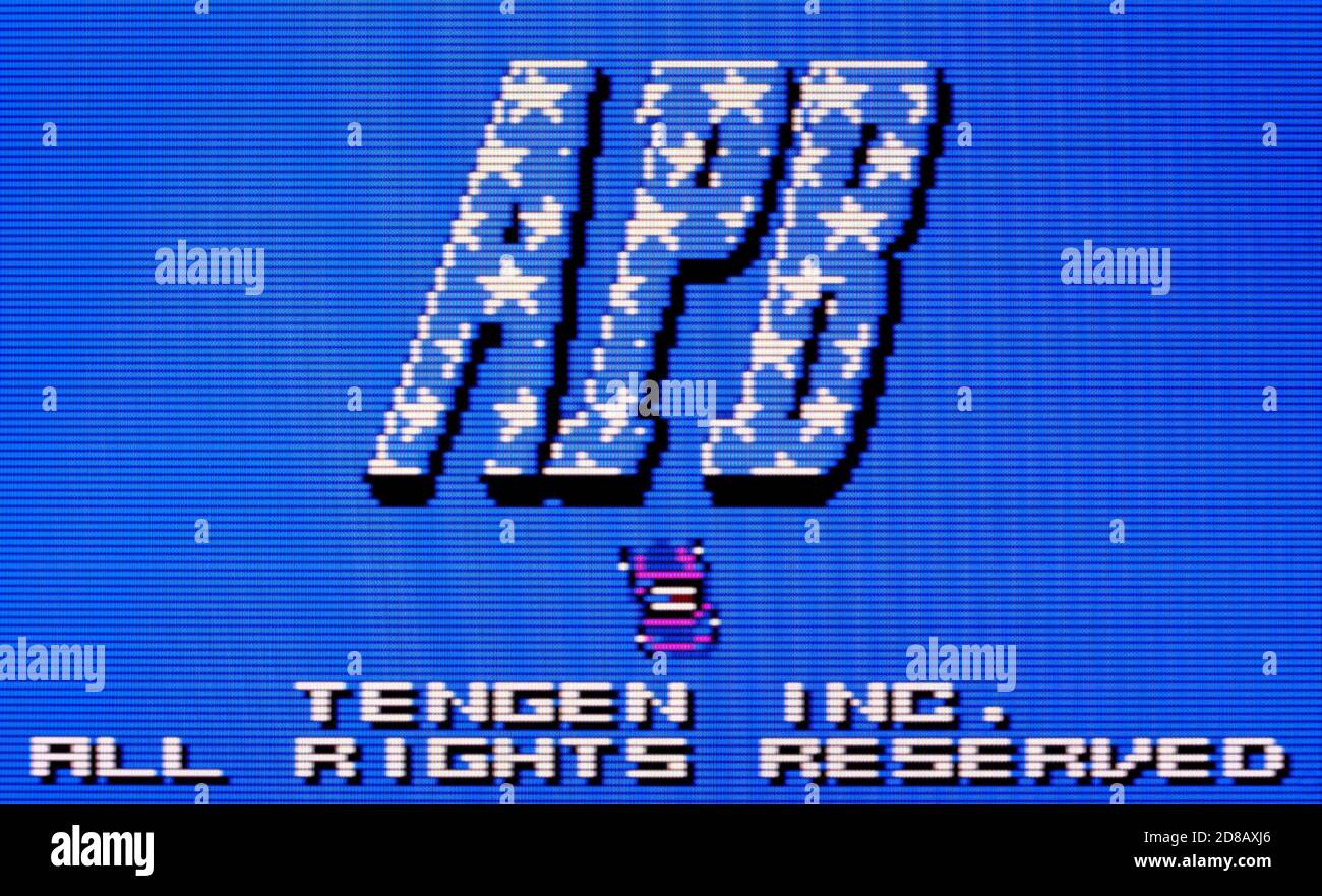 APB - Bulletin tous points - Atari Lynx Videogame - Usage éditorial uniquement Banque D'Images