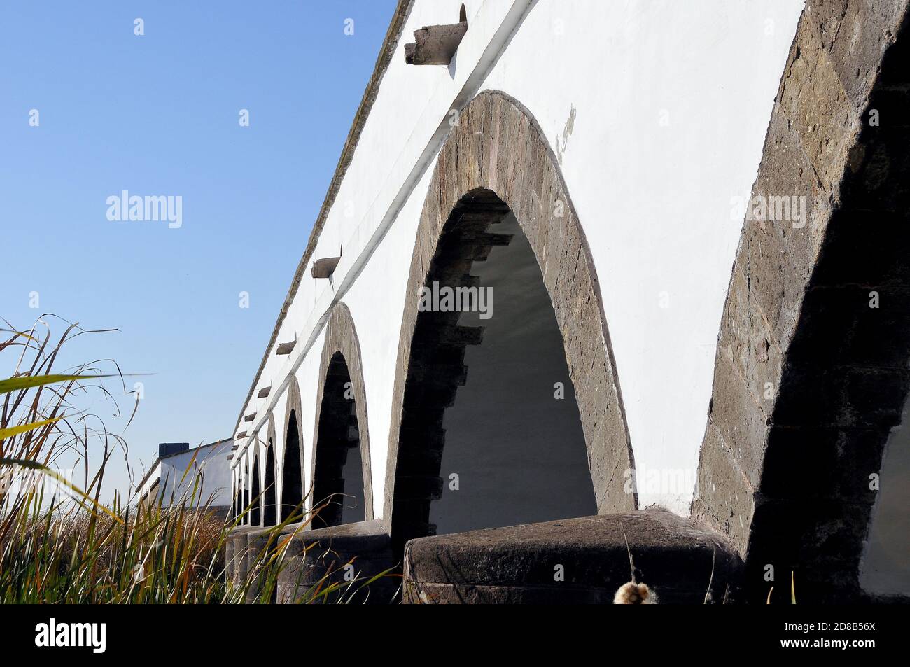 Pont à neuf arcades, Neunbögige Brücke, Hortobágy, Kilenclayukú híd, comté de Hajdú-Bihar, Hongrie, Magyarország, Europe, site du patrimoine mondial Banque D'Images