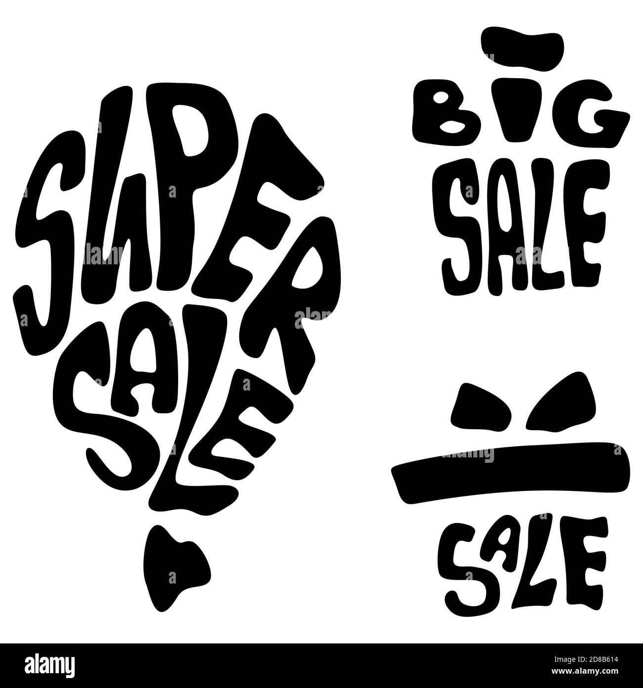 Icône en forme de ballon du Vendredi fou sur fond blanc isolé. Grande vente pour invitation ou carte-cadeau, ordinateur portable, boutique en ligne, prospectus promotionnel. Étui de téléphone ou caillot Illustration de Vecteur