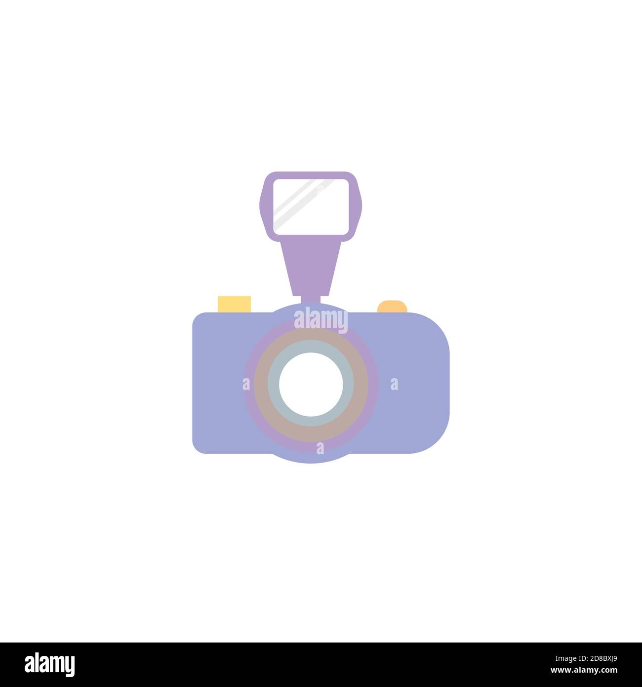 Caméra Clipart Vector Design isolée Illustration de Vecteur