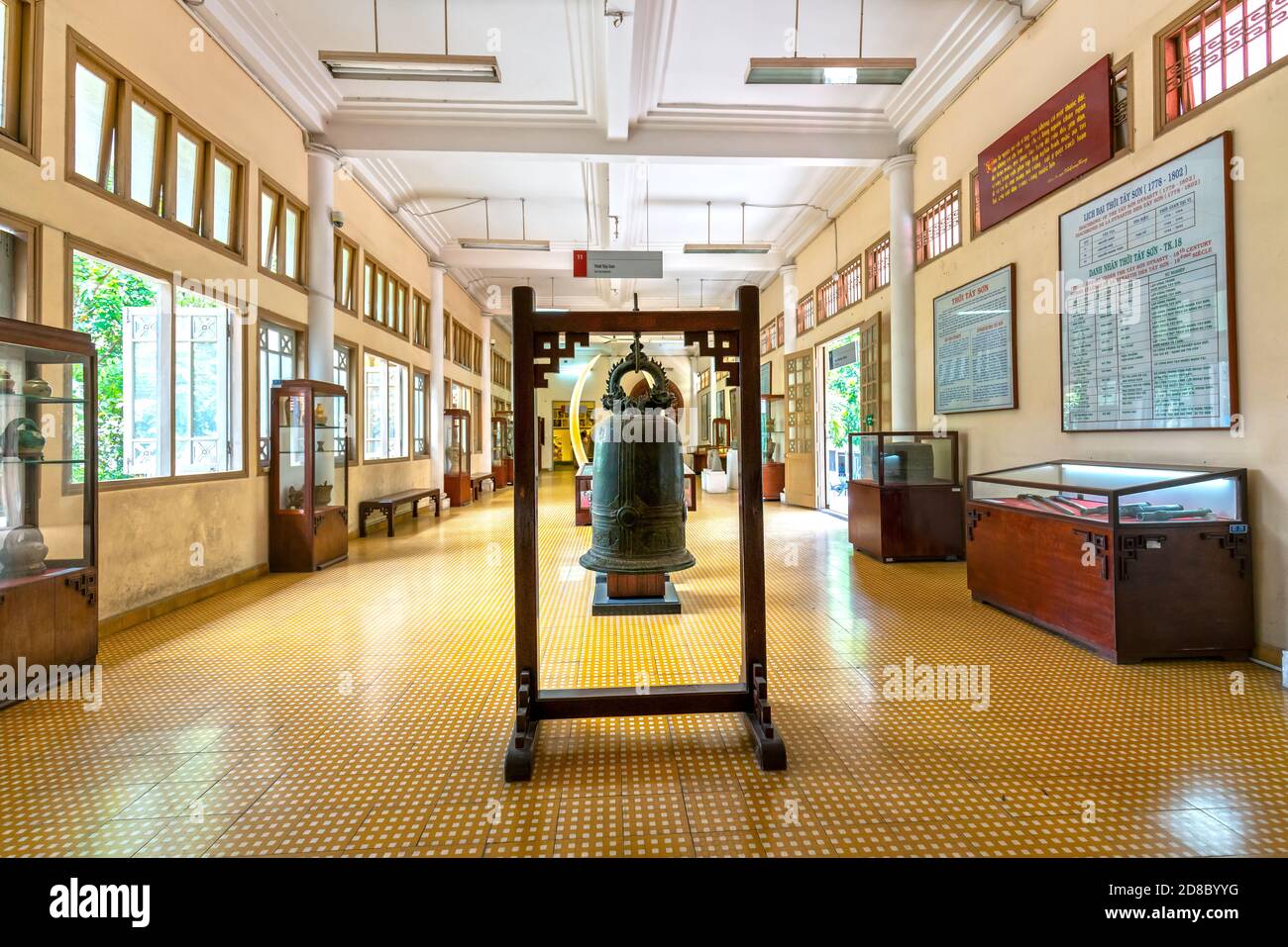 À l'intérieur du musée d'histoire, il y a beaucoup d'objets et d'articles quotidiens qui sont conservés jusqu'à ce jour à Ho Chi Minh ville, Vietnam. Banque D'Images