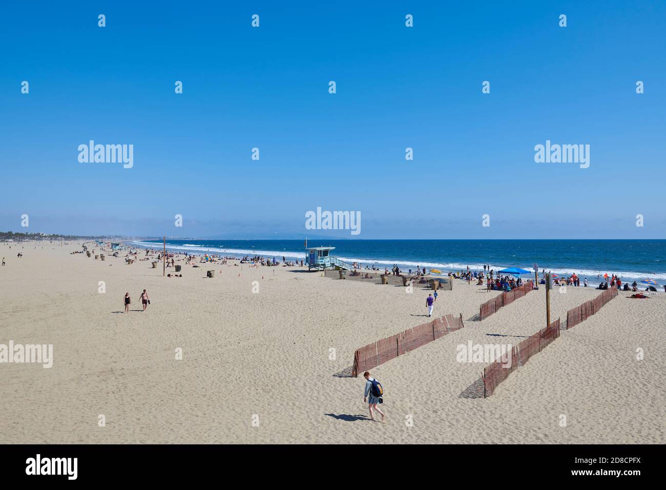 Santa Monica, Californie, USA Banque D'Images