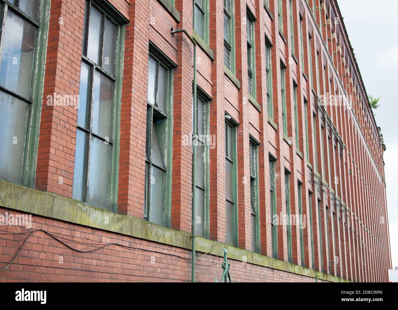 The Times Mill, un moulin à coton du début du XXe siècle à Middleton. Manchester, Angleterre Banque D'Images