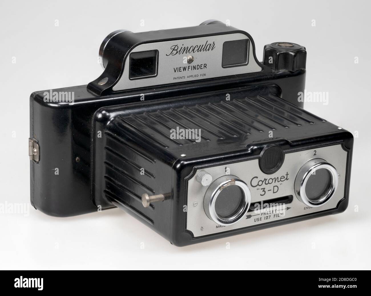 Caméra stéréo Coronet '3-D' c1953 Banque D'Images