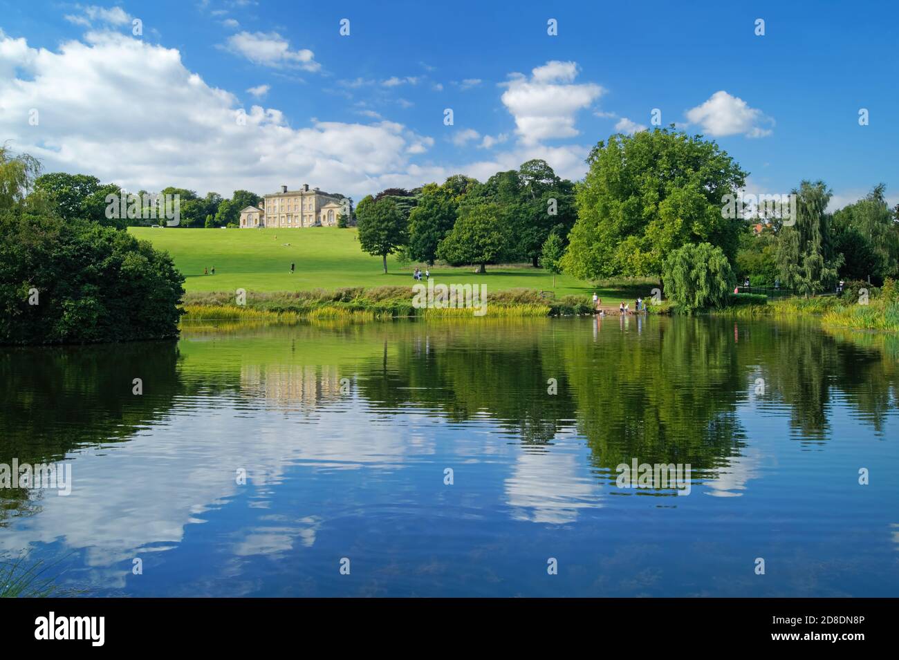 Royaume-Uni, Yorkshire du Sud, Doncaster, Cusworth Hall et parc Banque D'Images