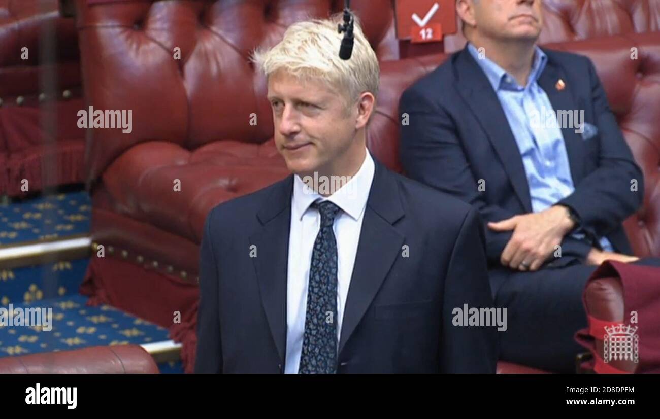 JO Johnson, le frère du Premier ministre, qui prend son siège dans les