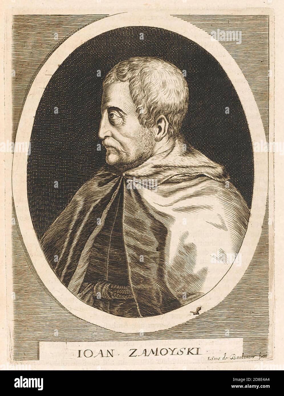 JAN ZAMOYSKI (1542-1605) homme d'État polonais Banque D'Images