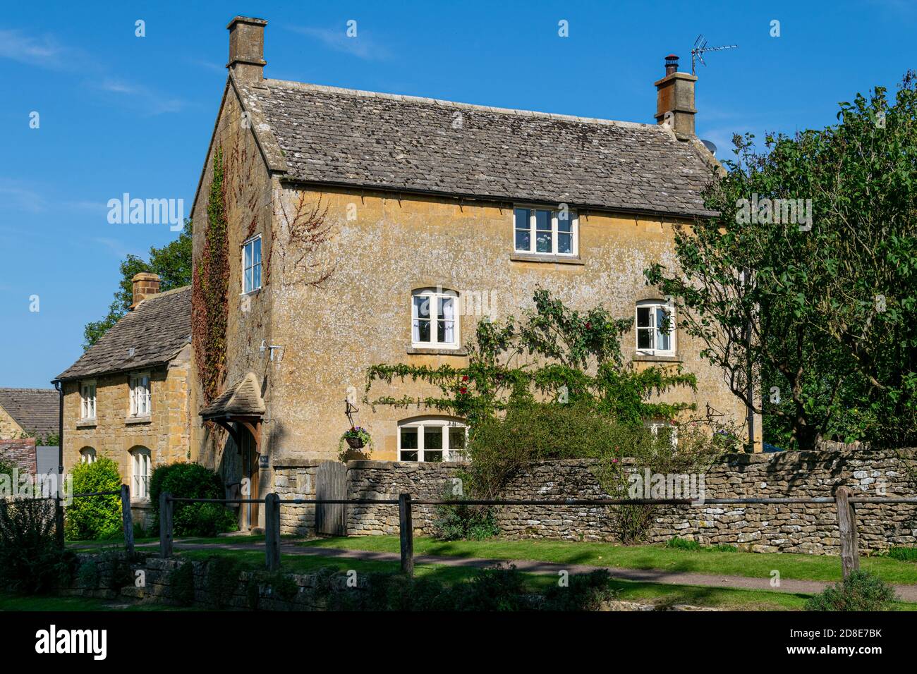 The Old School House, Guitting Power, Gloucestershire Banque D'Images