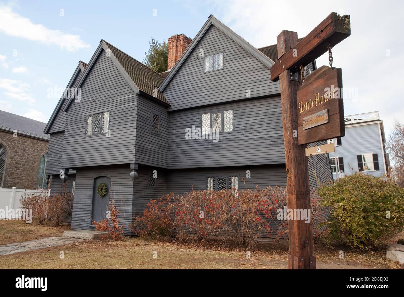 The Witch House, Salem, Ma. États-Unis Banque D'Images