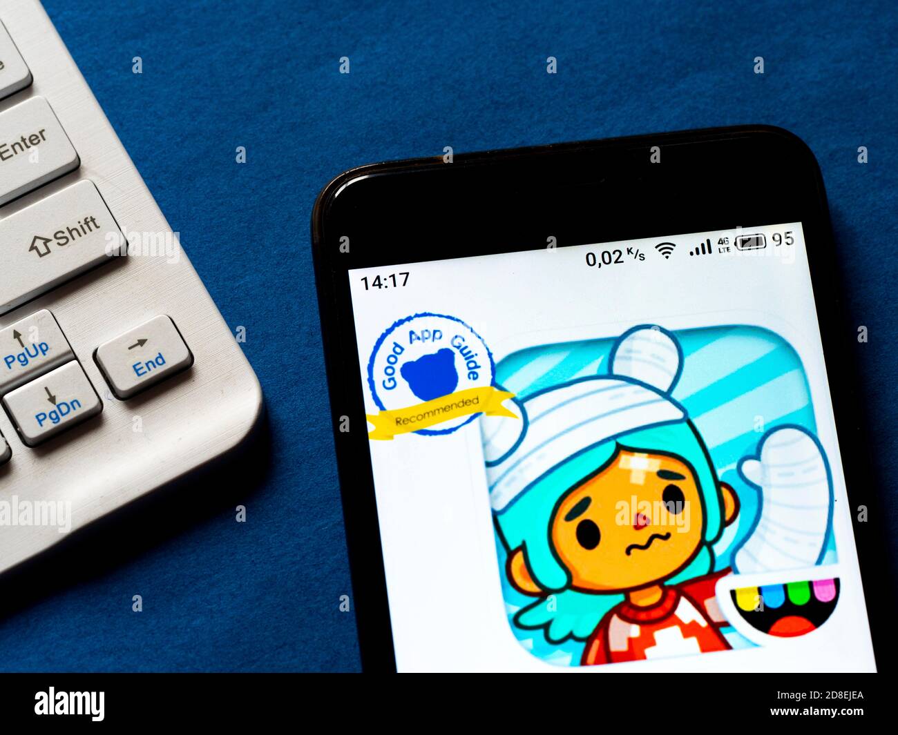 Ukraine. 29 octobre 2020. Sur cette photo, le logo Toca Life: Hospital Appliance de Toca Boca AB est affiché sur un smartphone. Credit: Igor Golovniov/SOPA Images/ZUMA Wire/Alamy Live News Banque D'Images