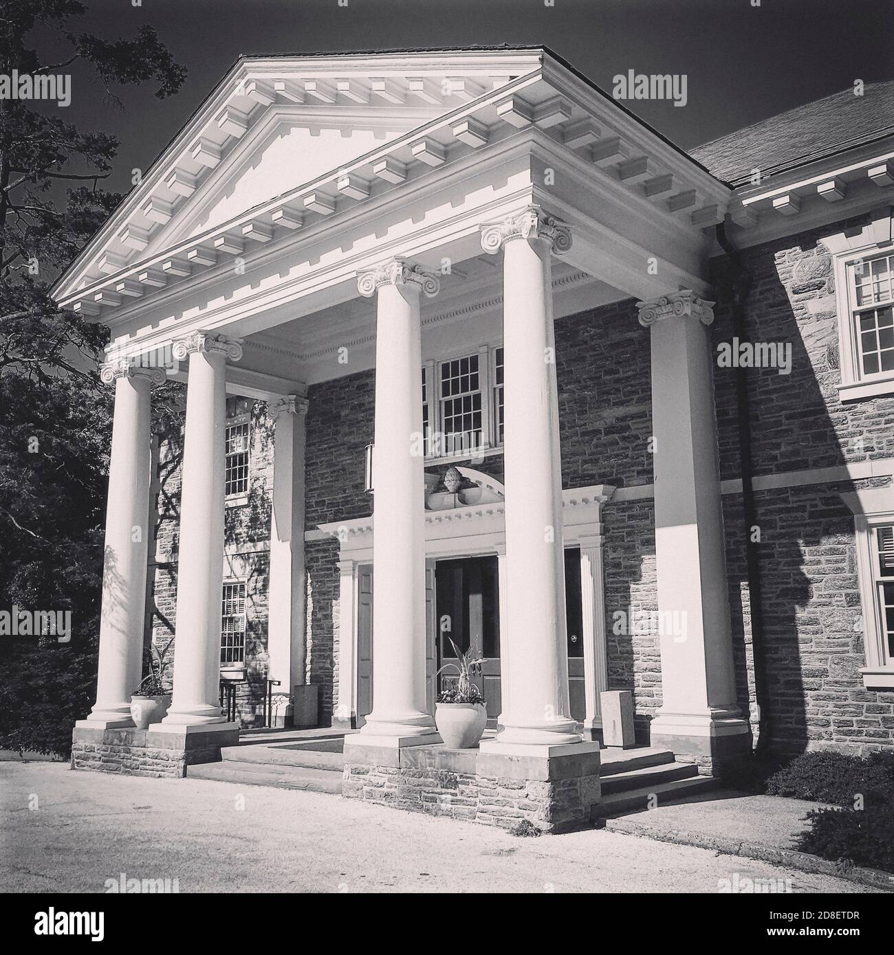 Roberts Hall, Haverford College, Haverford, Pennsylvanie, États-Unis Banque D'Images