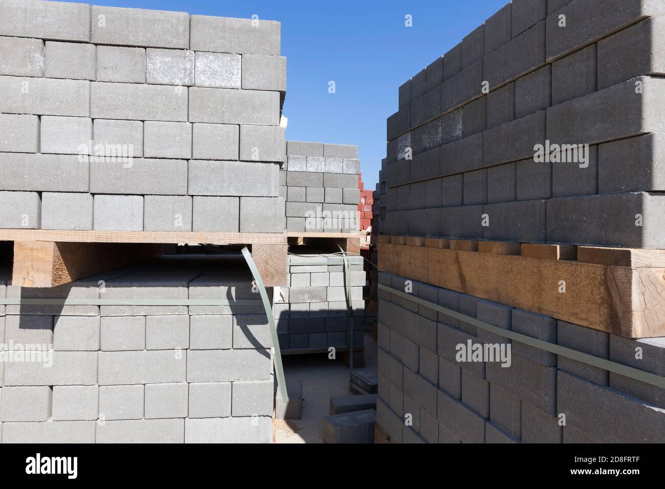 nouveaux carreaux en béton de haute qualité Banque D'Images