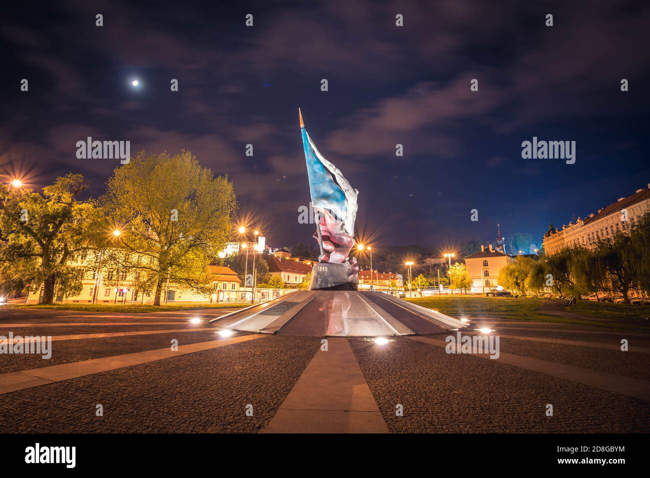 Mémorial de la résistance contre l'agression et l'occupation nazies. Monument à la Seconde Guerre mondiale des soldats morts Banque D'Images