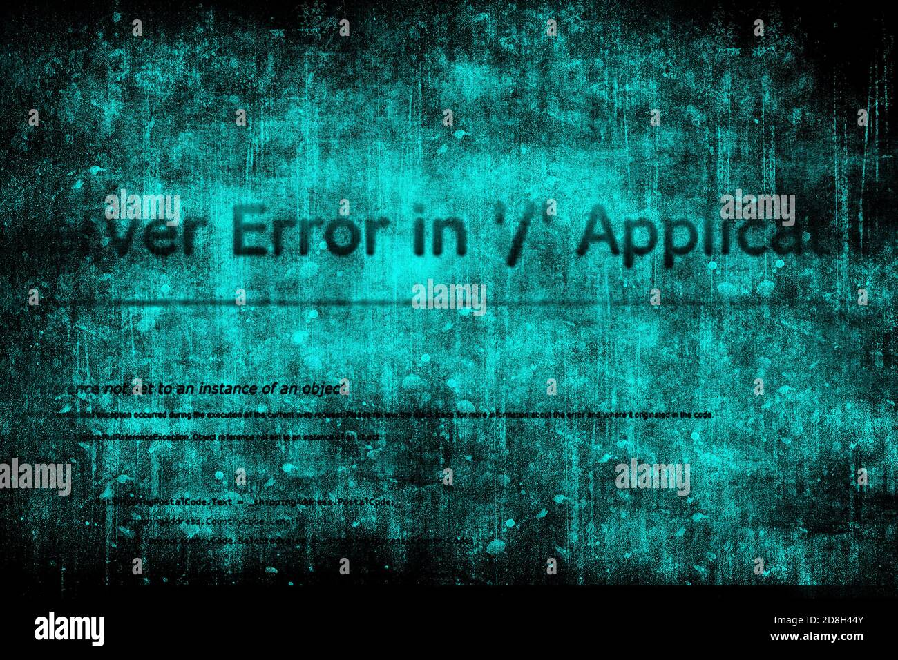 Abstrait grunge futuriste de la cyber-technologie fond. Dessin sur l'ancienne surface grasseuse. Banque D'Images