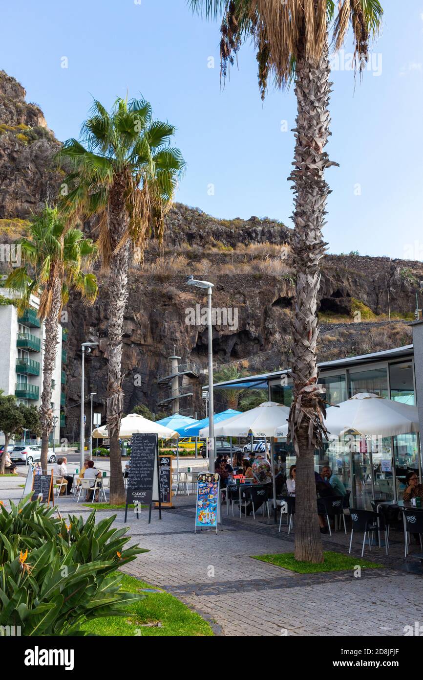 Ribeira Brava, Madère Banque D'Images