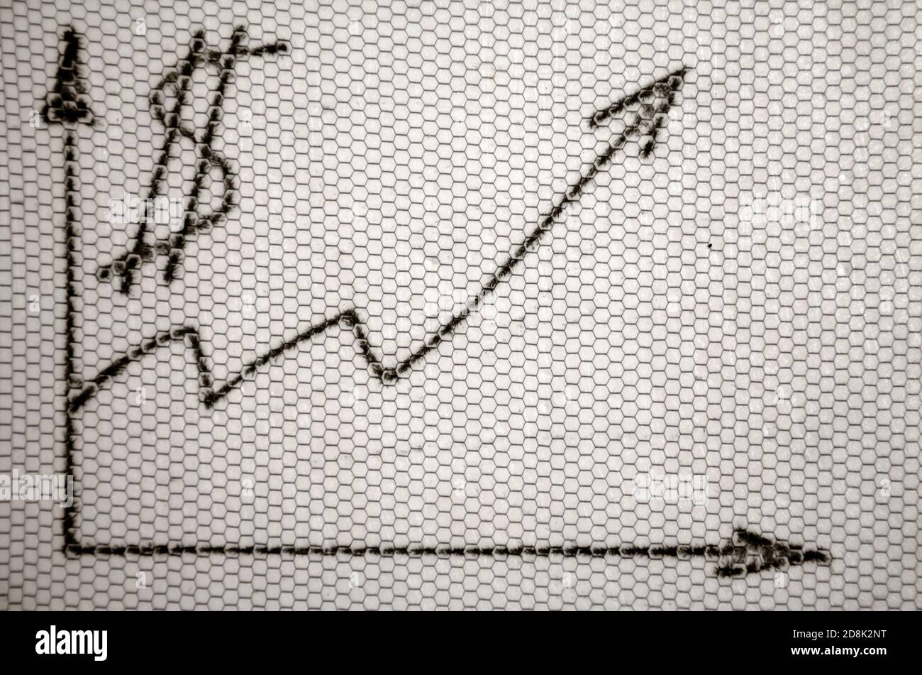 L'icône de l'appréciation du dollar. L'augmentation monétaire des salaires. La croissance de l'investissement. S'appuyant sur un conseil magnétique pour enfants Banque D'Images