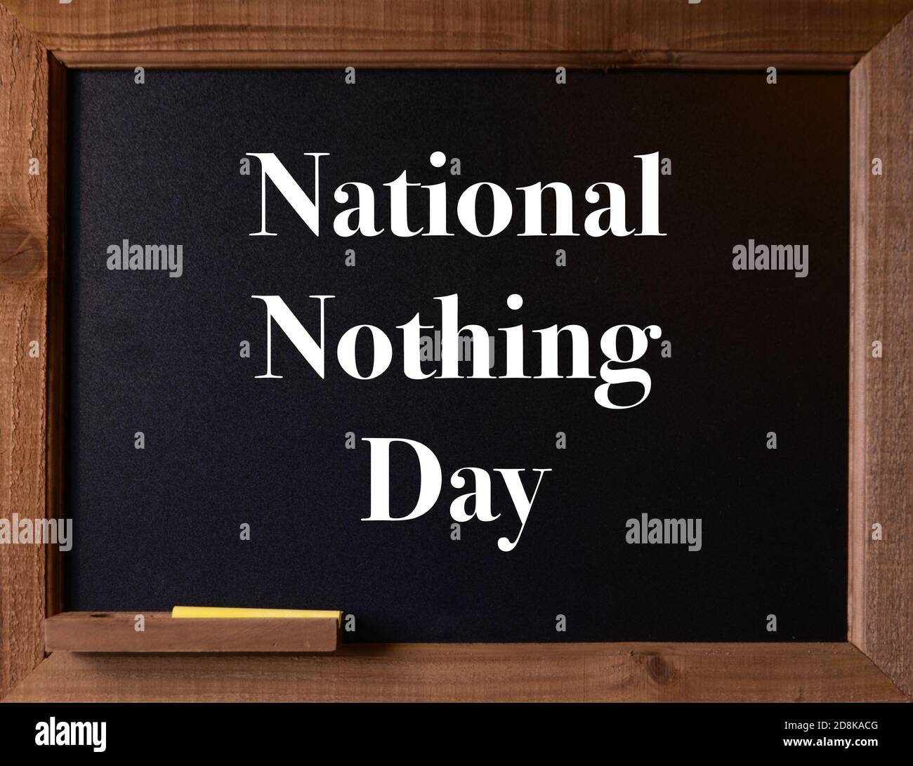 Tableau noir avec graphique et message pour les fêtes nationales Banque D'Images