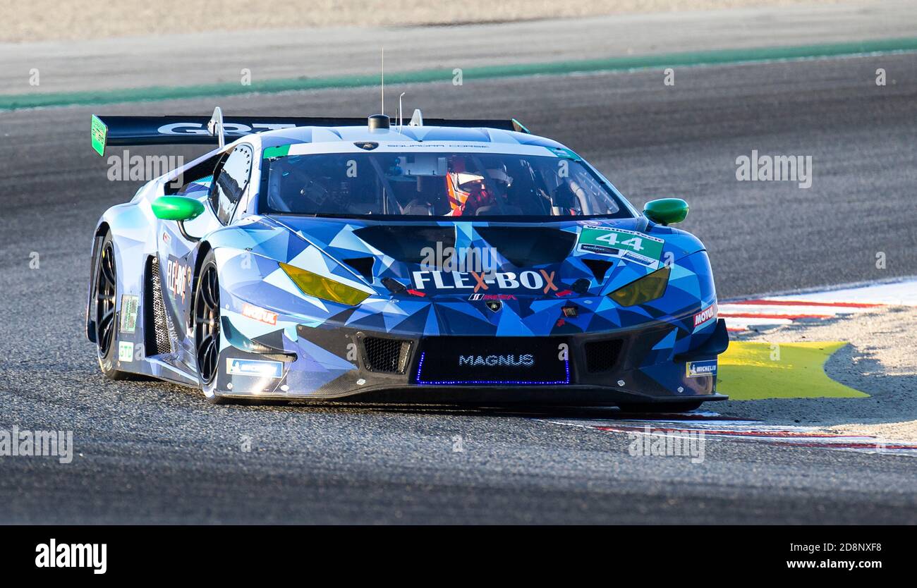 Monterey, Californie, États-Unis. 31 2020 oct Monterey, CA, États-Unis # 44 John Potter sort du deuxième tour pendant le Championnat Hyundai Monterey Sports car toutes les classes se réchauffent à WeatherTech Laguna Seca Monterey, CA Thurman James/CSM crédit: CAL Sport Media/Alay Live News Banque D'Images