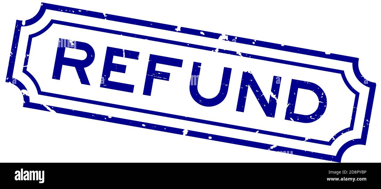 Tampon en caoutchouc bleu rouge sur fond blanc Illustration de Vecteur