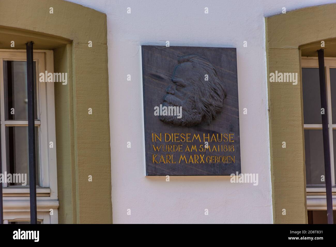 TRÈVES, ALLEMAGNE, 20 JUILLET 2020 : maison de naissance de Karl Marx Banque D'Images