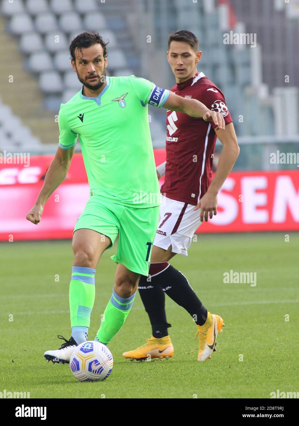 Stadio Olimpico, turin, Italie, 01 Nov 2020, 16 Marco Parolo (SS Lazio) pendant le FC de Turin vs SS Lazio, football italien série A match - Credit: LM/Claudio Benedetto/Alamy Live News Banque D'Images