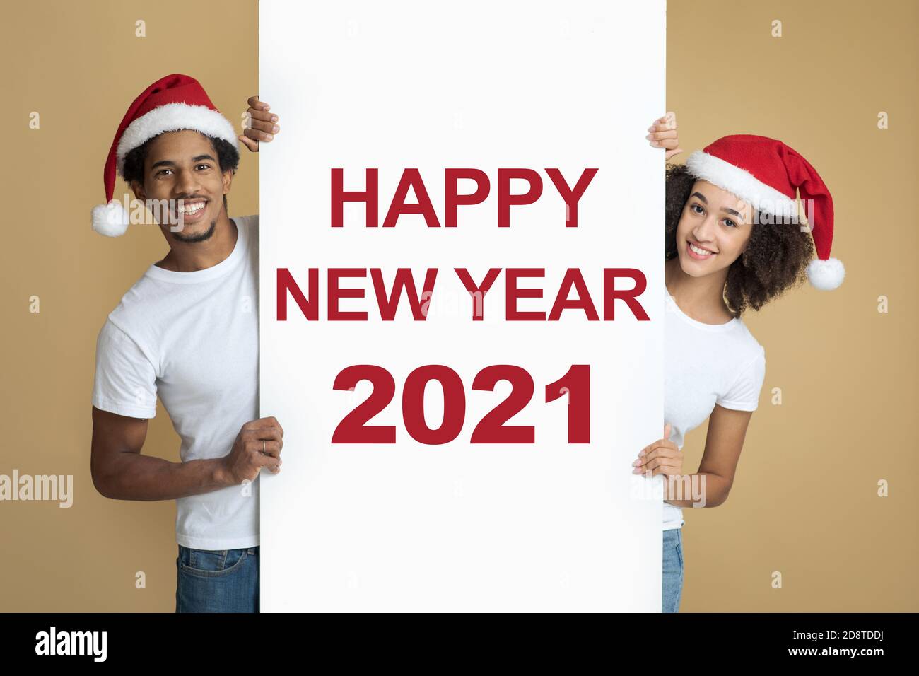 Panneau d'affichage de bienvenue avec inscription, bonne année 2021 Banque D'Images