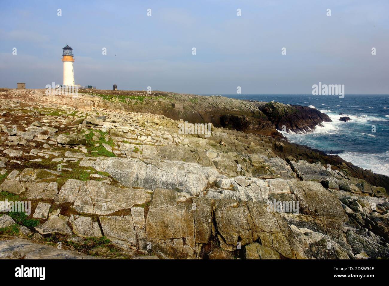 Phare de Sule Skerry Banque D'Images