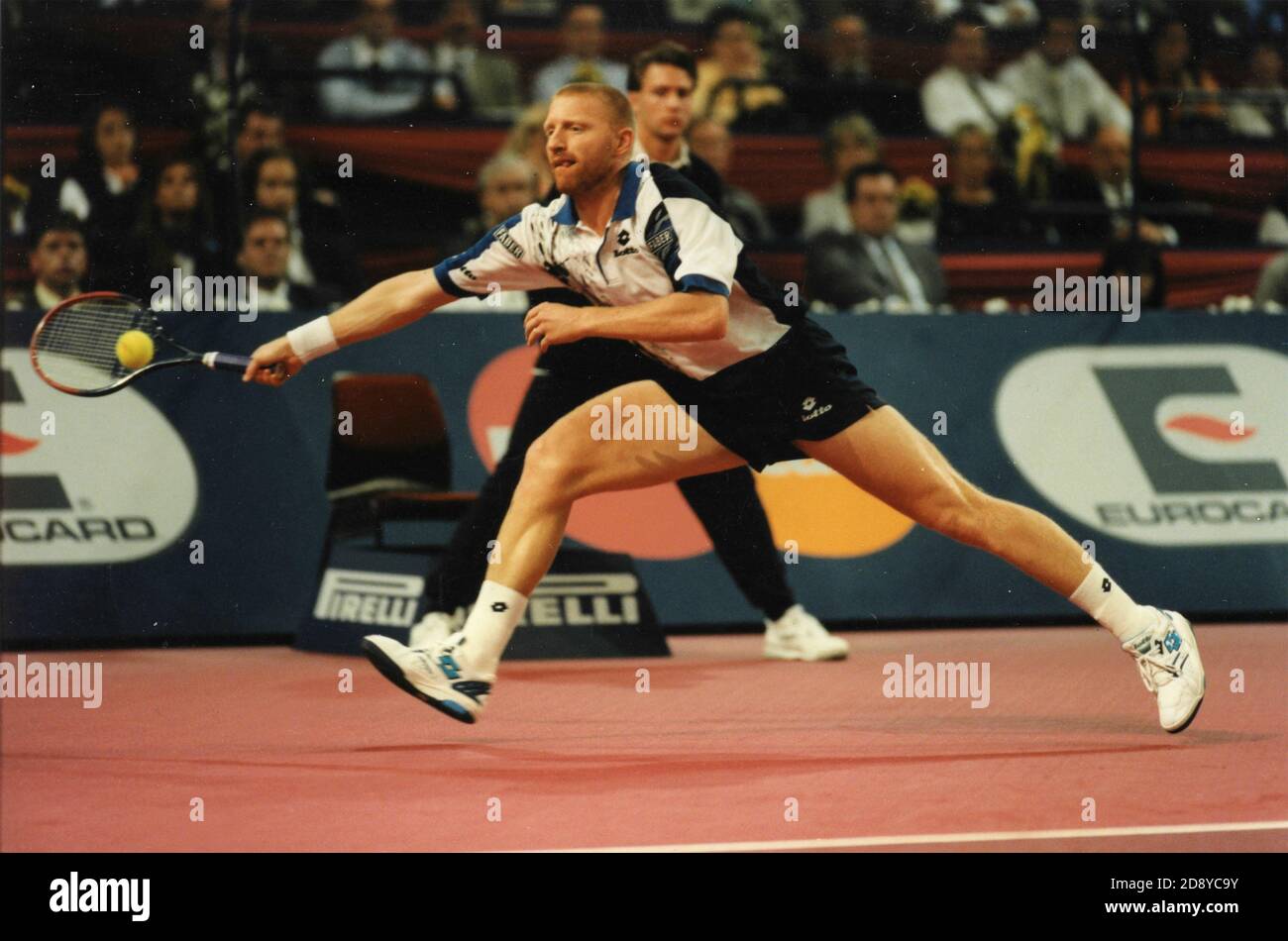 Joueur de tennis allemand Boris Becker, années 1990 Banque D'Images