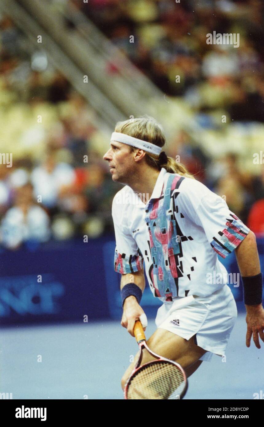 Joueur suédois de tennis Bjorn Borg, 1993 Photo Stock - Alamy