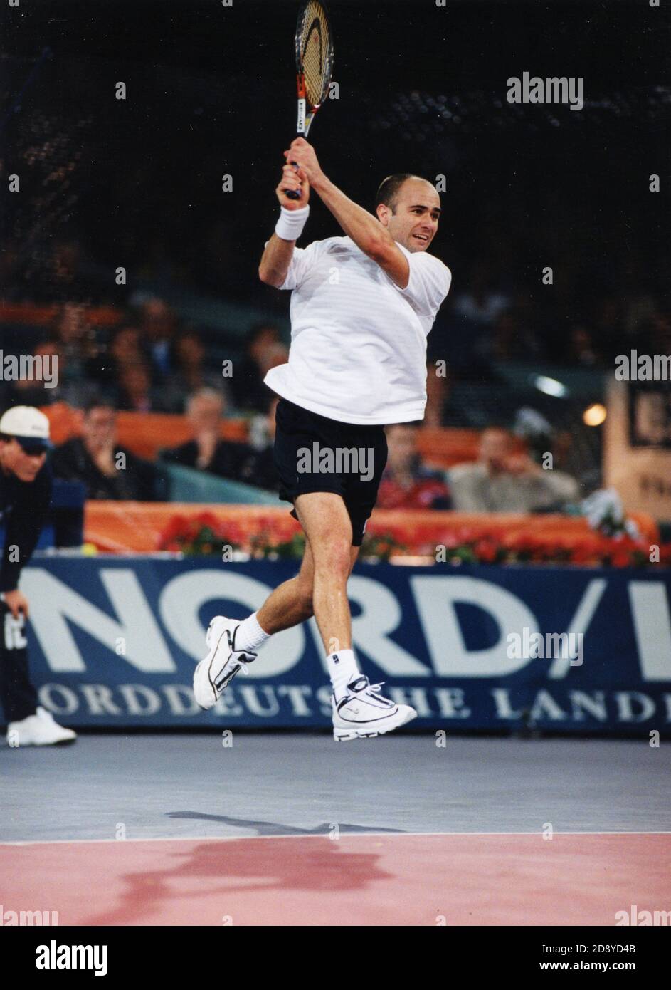 Joueur américain de tennis Andre Agassi, années 2000 Banque D'Images