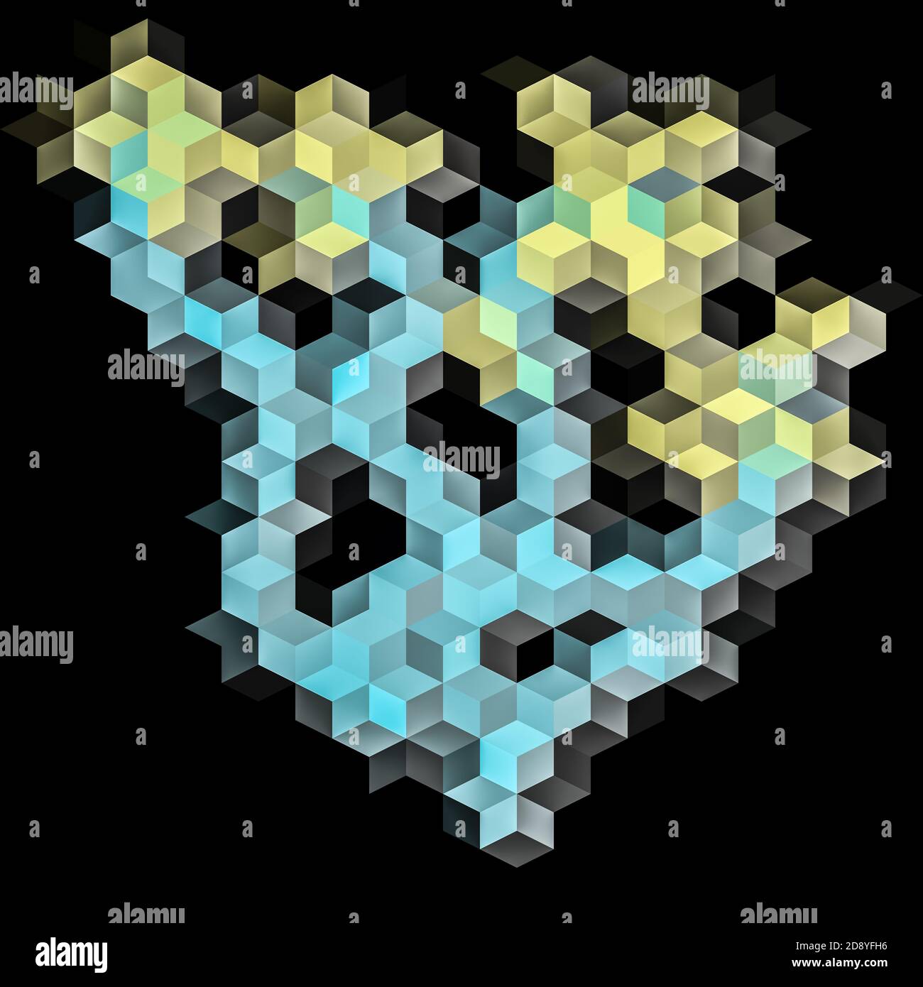 Design moderne. Arrière-plan en mosaïque abstraite pour le design Banque D'Images
