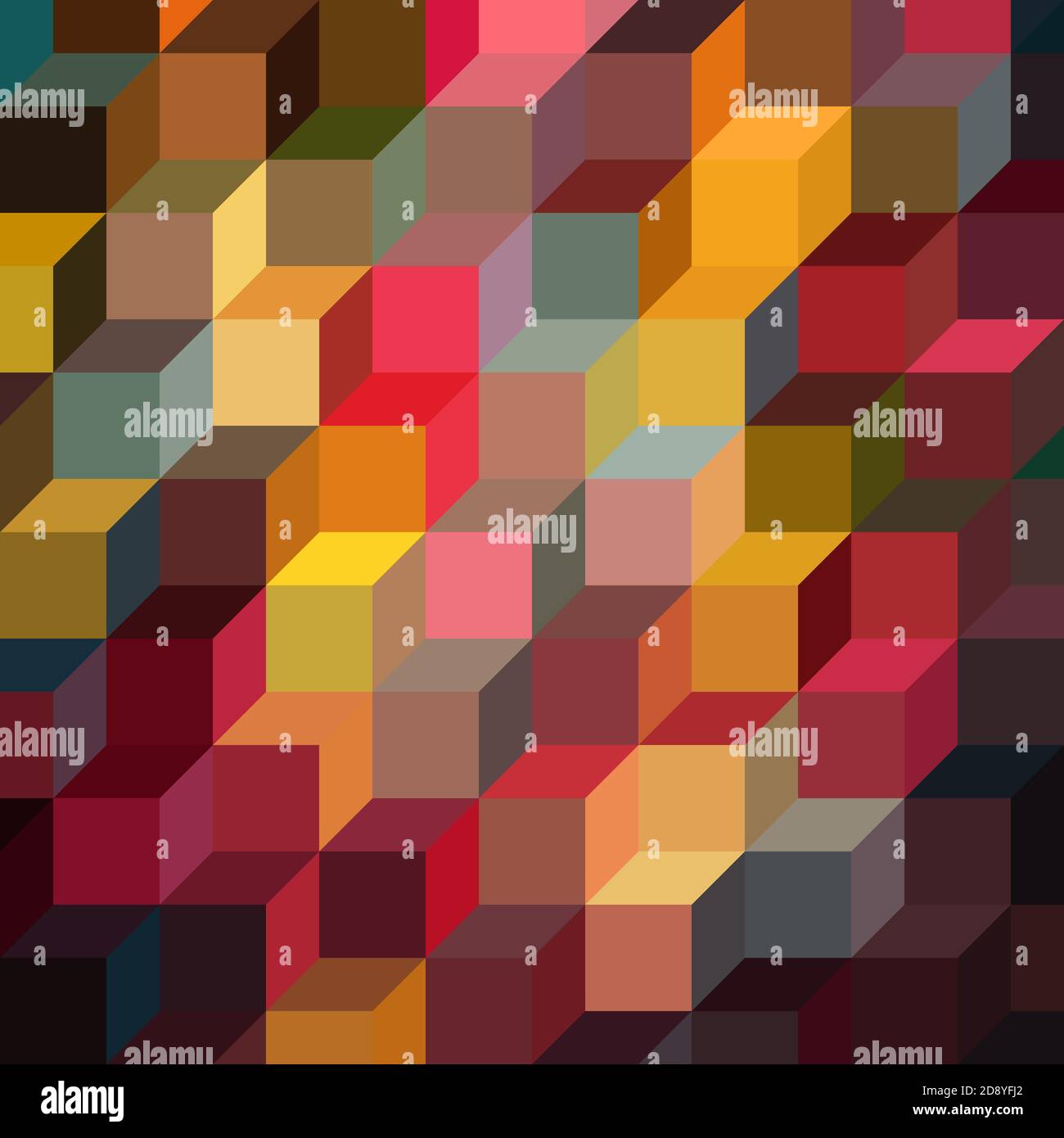 Design moderne. Arrière-plan en mosaïque abstraite pour le design Banque D'Images