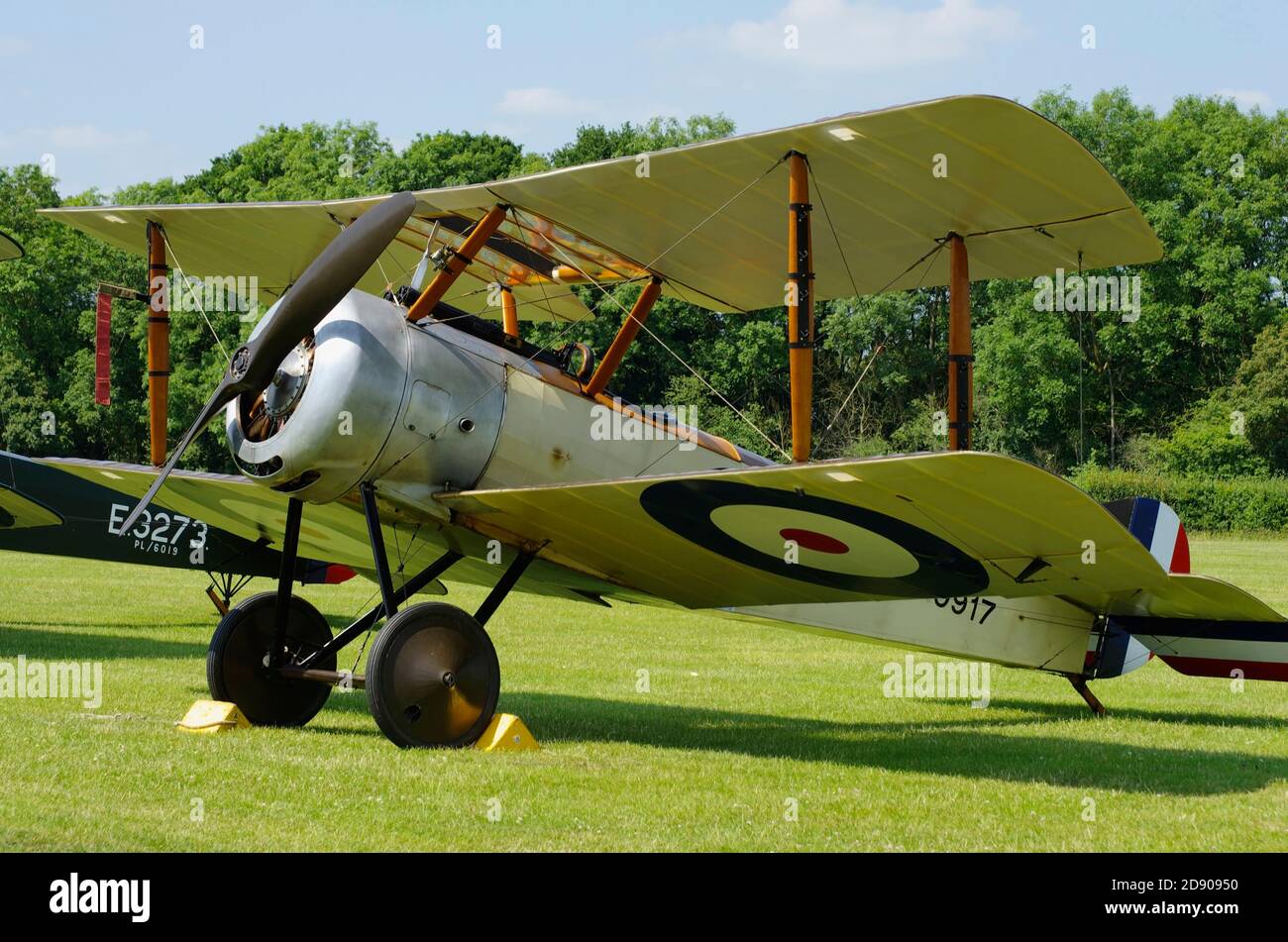 Sopwith Pup N9917, G-EBKY, Shuttleworth Collection Biggleswade, Banque D'Images