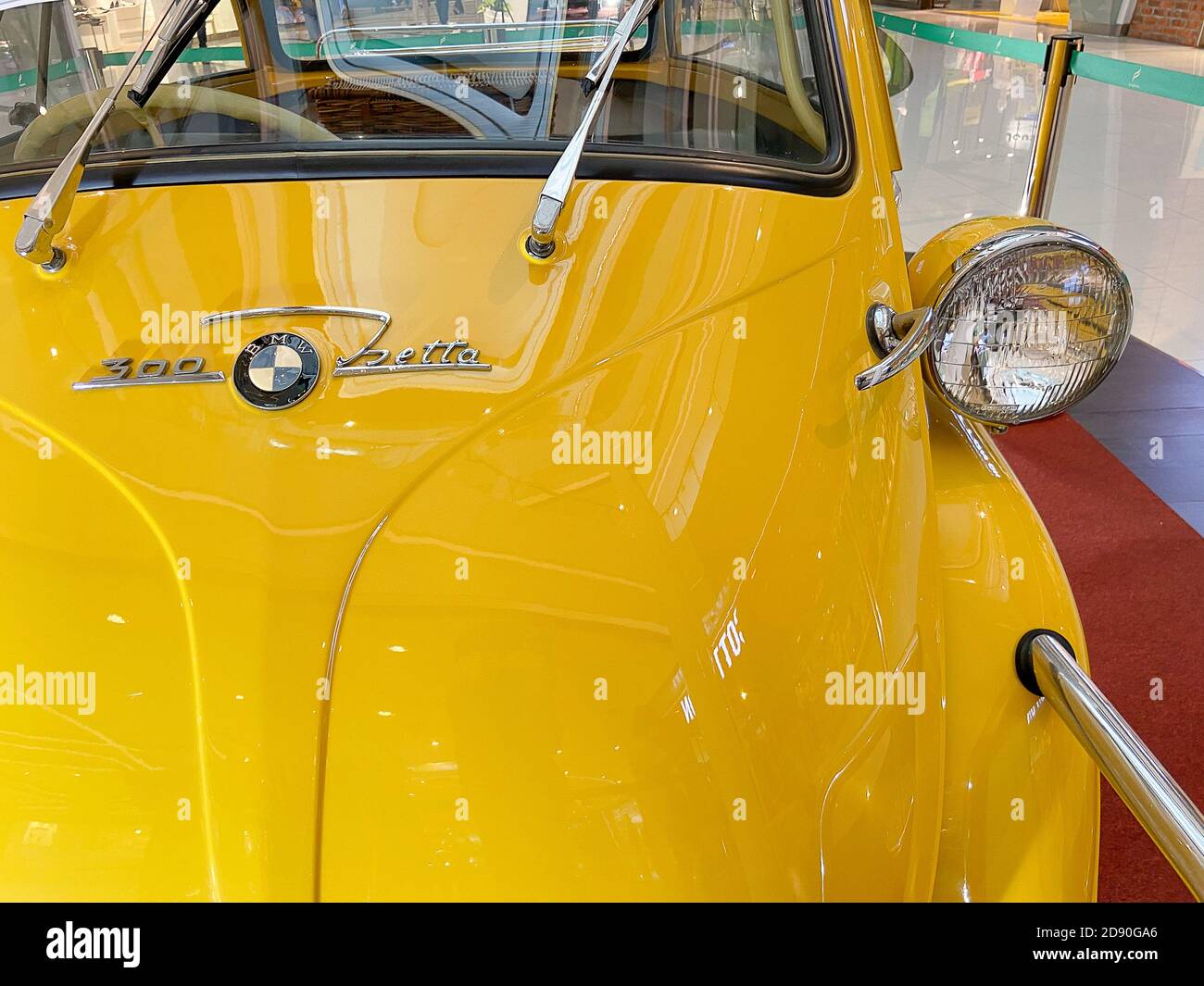 Une voiture charmante était d'Allemagne avec le modèle des années 1950 Banque D'Images