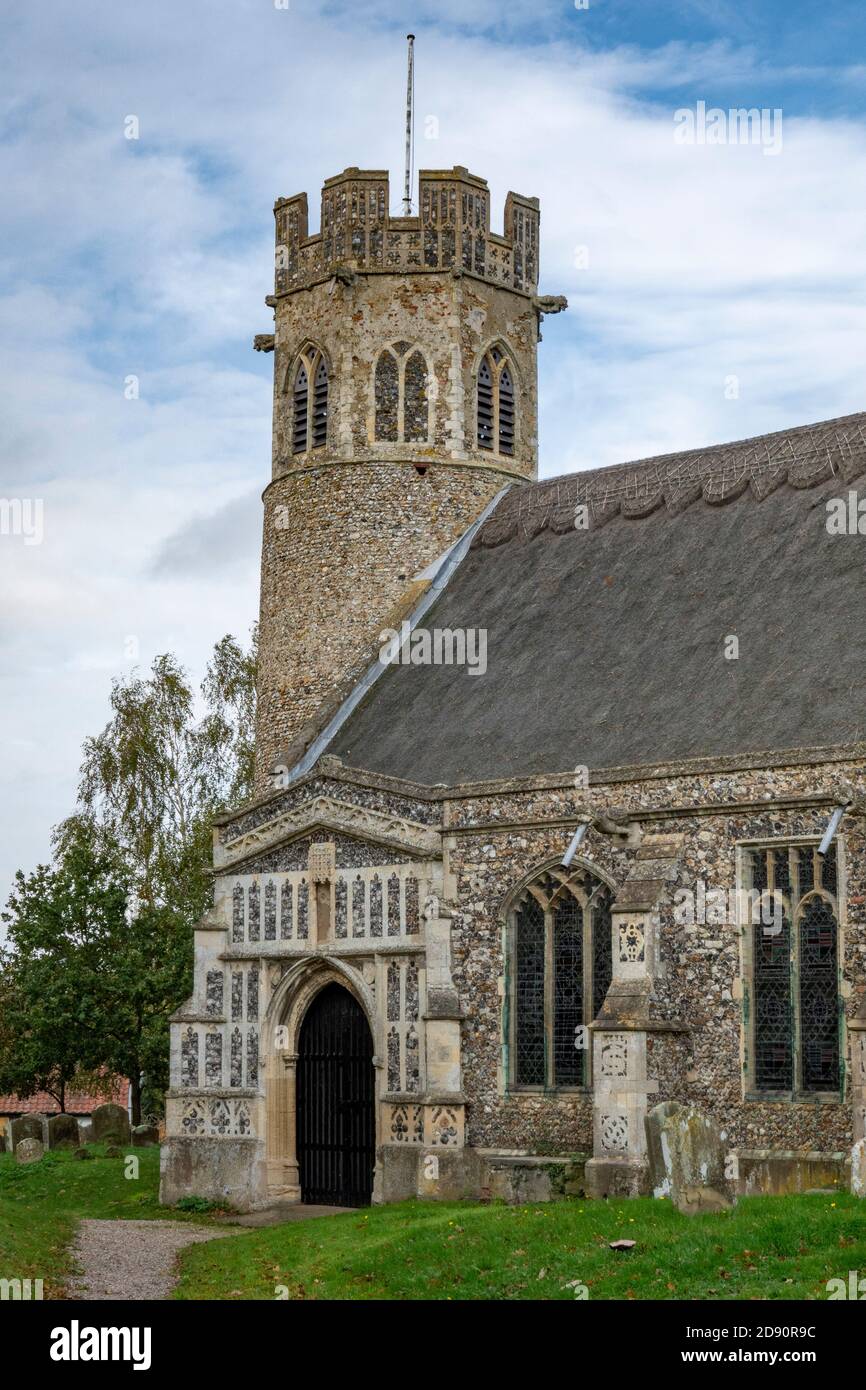 Église Saint-Pierre de Theberton, Suffolk, Angleterre Banque D'Images