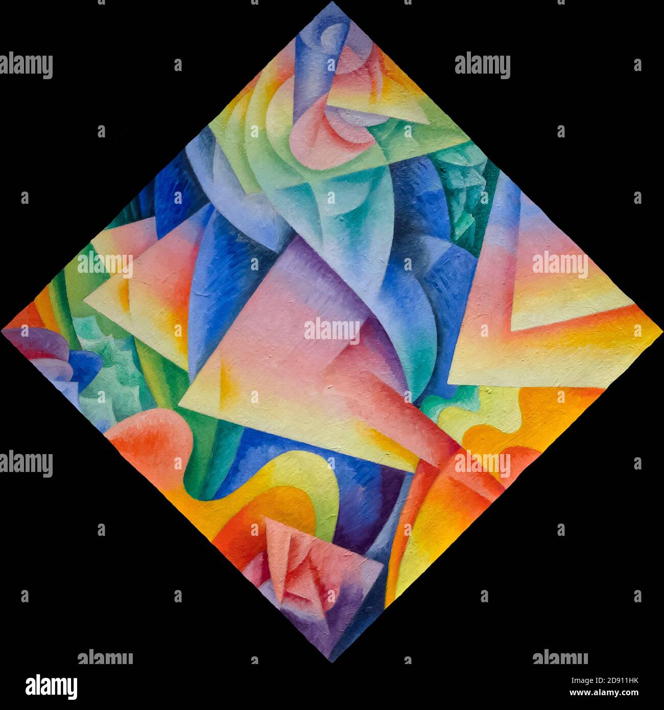 Dancer =Propeller =Mer, Gino Severini, 1915, Metropolitan Museum of Art, Manhattan, New York City, USA, Amérique du Nord Banque D'Images Dancer =Propeller =Mer, Gino Severini, 1915, Metropolitan Museum of Art, Manhattan, New York City, USA, Amérique du Nord Banque D'Images