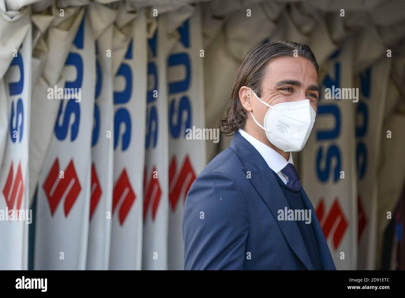 Turin, Italie. 1er novembre 2020. Alessandro Matri lors de la série UN match entre le FC de Turin et le SS Lazio au Stadio Olimpico Grande Torino le 1er novembre 2020 à Turin, Italie. (Photo par Alberto Gandolfo/Pacific Press/Sipa USA) Credit: SIPA USA/Alay Live News Banque D'Images