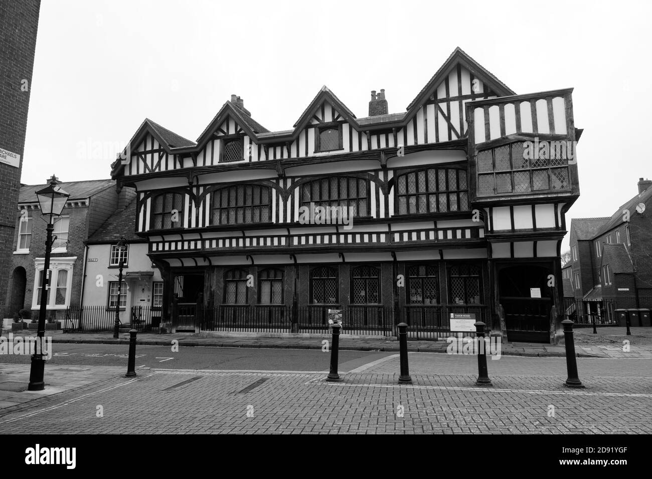 MAISON TUDOR SOUTHAMPTON. Banque D'Images