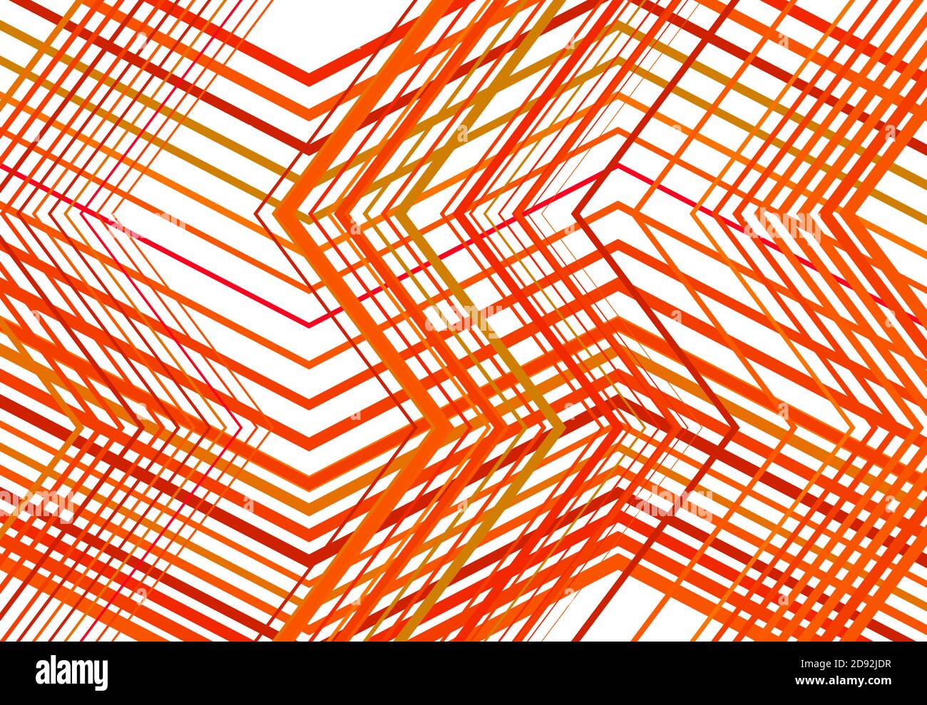 Zigzag, entrecroisé, dentelé, grillage, treillis ou râper, grille de